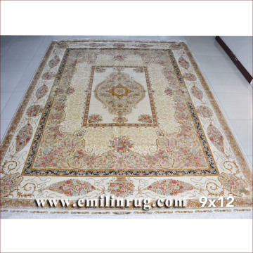 Silk Rug Turkish Hand Knotted Rugs Persian Oriental Design